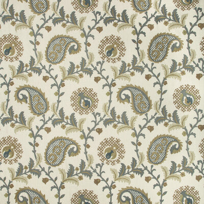 SAUDADE-321 SAUDADE PAISLEY DRIED THYME KRAVET DESIGN Fabrics Drapery Upholstery