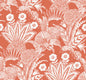 SC20101 Seabrook Designs Summer House Wallpaper Suvi Palm Grove Coral Glow