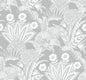 SC20108 Seabrook Designs Summer House Wallpaper Suvi Palm Grove Bluish Gray