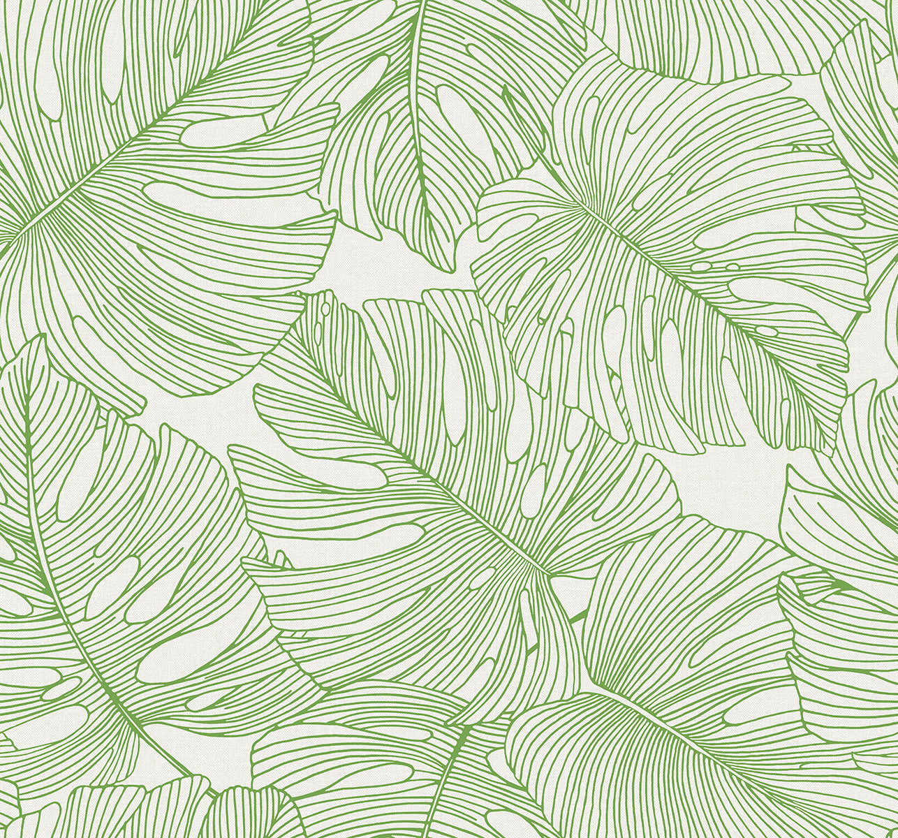 SC20204 Seabrook Designs Summer House Wallpaper Tarra Monstera Leaf Hill Green