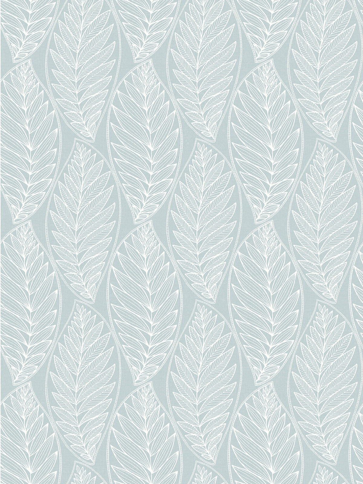 SC20312 Seabrook Designs Summer House Wallpaper Kira Leaf Husk Cape Blue
