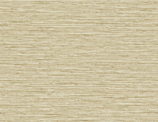 SC20905 Seabrook Designs Summer House Wallpaper Isla Faux Jute Saddle Tan