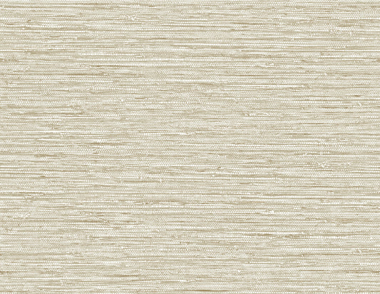 SC20915 Seabrook Designs Summer House Wallpaper Isla Faux Jute Balanced Beige