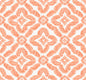 SC21301 Seabrook Designs Summer House Wallpaper Talia Botanical Medallion Salmon