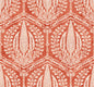 SC21401 Seabrook Designs Summer House Wallpaper Cyrus Harvest Red Terracotta