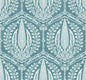 SC21402 Seabrook Designs Summer House Wallpaper Cyrus Harvest Mediterranean Blue