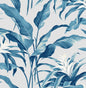 SG10302 Stacy Garcia Home Stacy Garcia Peel and Stick Wallpaper Palma Blue Lagoon & Grey