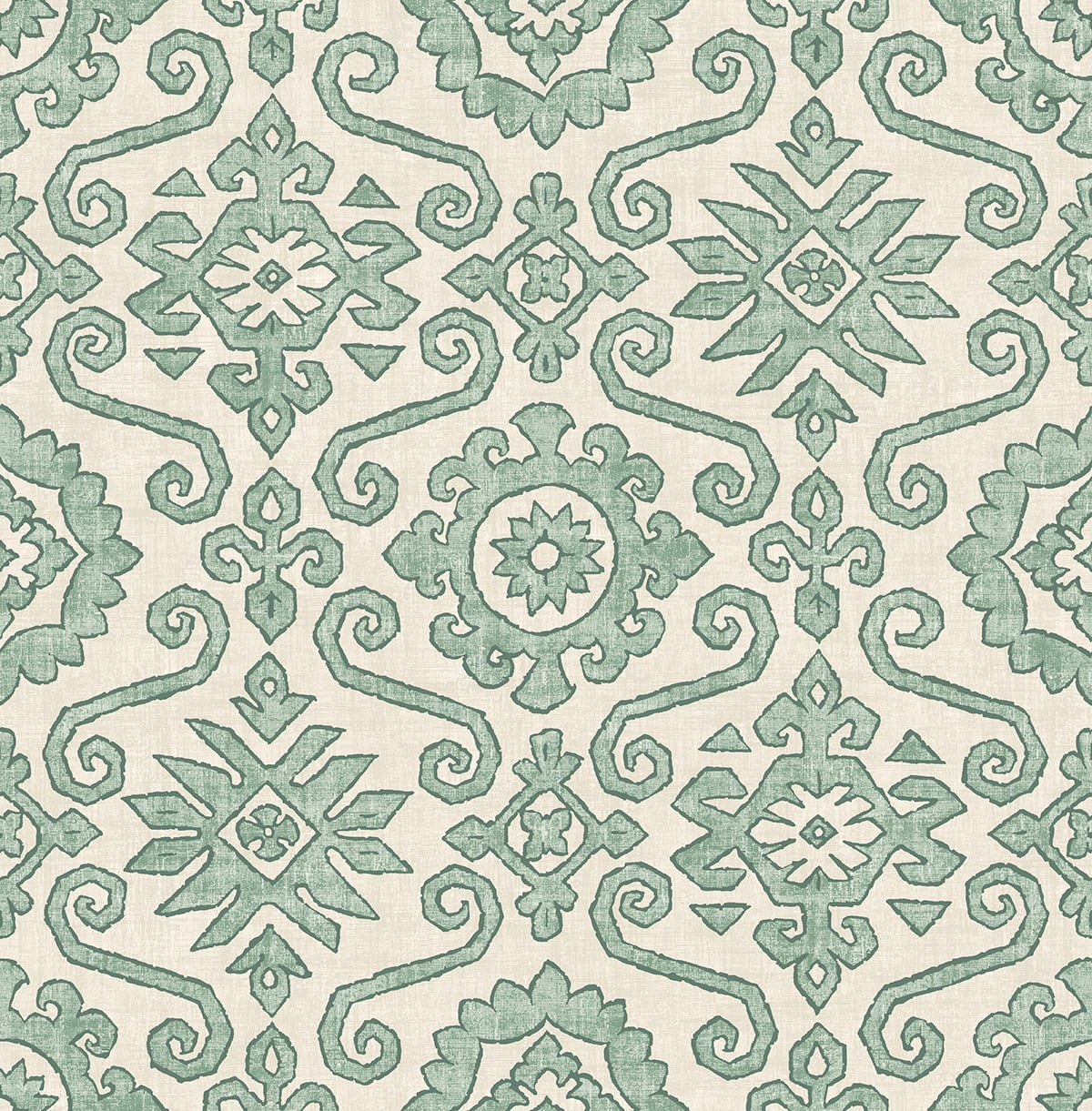 SG10804 Stacy Garcia Home Stacy Garcia Peel and Stick Wallpaper Augustine Mineral Green