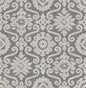SG10806 Stacy Garcia Home Stacy Garcia Peel and Stick Wallpaper Augustine Pewter & Stone