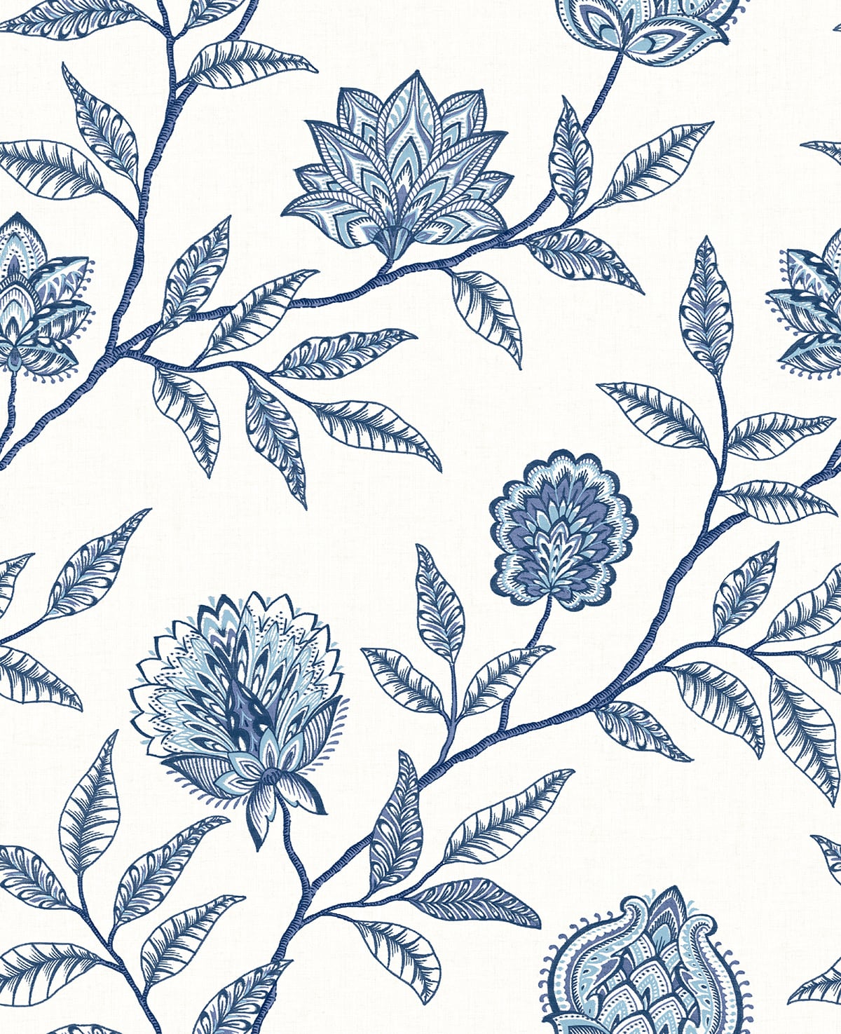 SG11002 Stacy Garcia Home Stacy Garcia Peel and Stick Wallpaper Jaclyn Blue Lagoon
