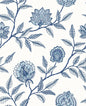 SG11002 Stacy Garcia Home Stacy Garcia Peel and Stick Wallpaper Jaclyn Blue Lagoon