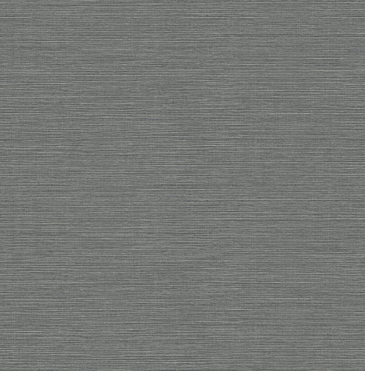 SG11508 Stacy Garcia Home Stacy Garcia Peel and Stick Wallpaper Seaside Faux Sisal Slate Grey