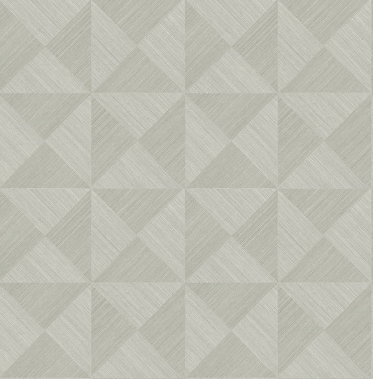 SG11708 Stacy Garcia Home Stacy Garcia Peel and Stick Wallpaper Geo Inlay Lunar Grey