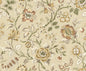 SG13006 Stacy Garcia Home Stacy Garcia Peel and Stick Wallpaper Jacobean Floral Trail Latte