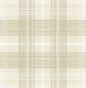 SG13107 Stacy Garcia Home Stacy Garcia Peel and Stick Wallpaper Crossroads Plaid Sand Dollar