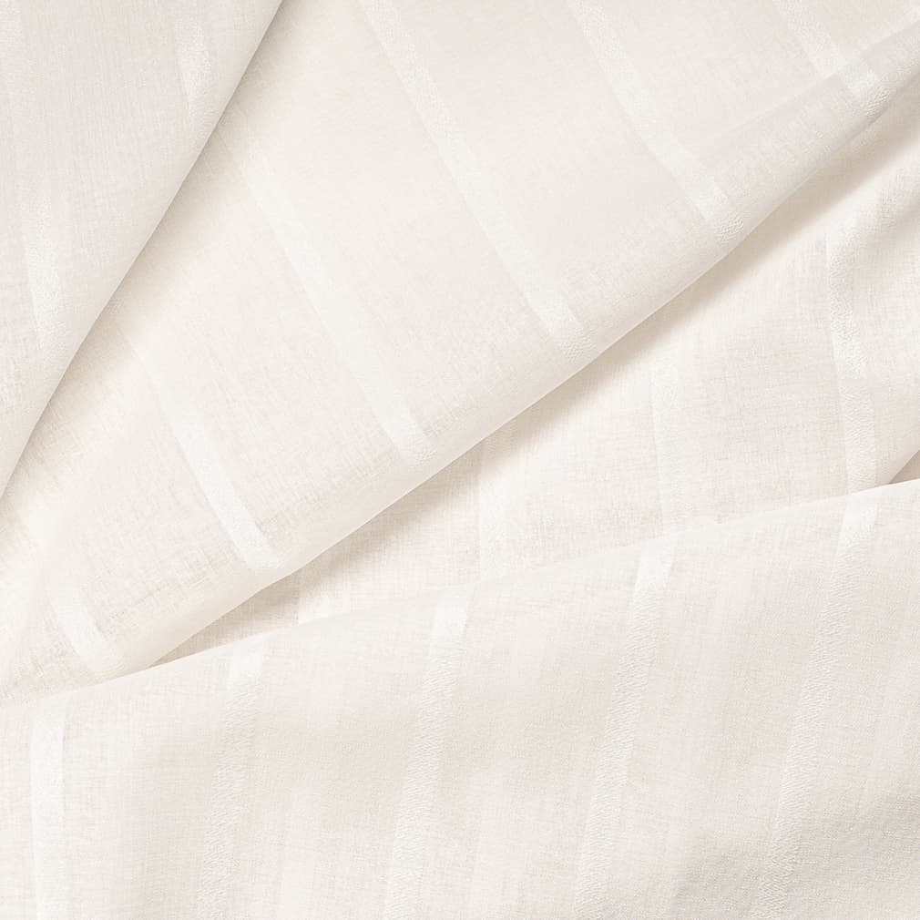 SH104 Stripe Champagne White & Ivory Charlotte Fabrics