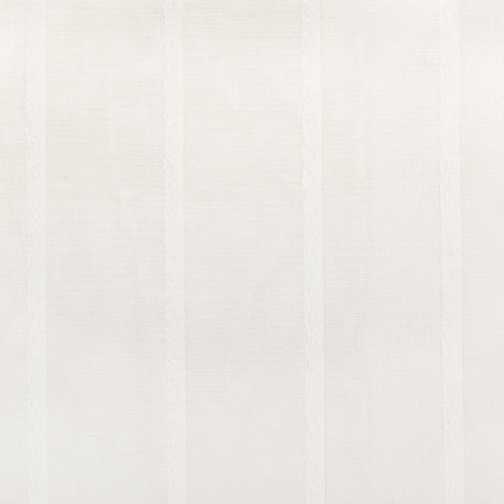SH105 Stripe Ivory White & Ivory Charlotte Fabrics