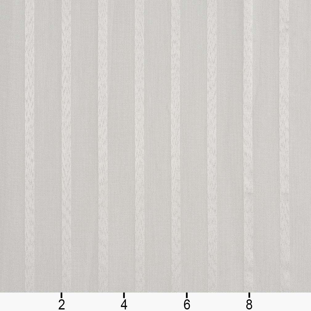 SH10 Stripe Silver Grey & Silver Charlotte Fabrics
