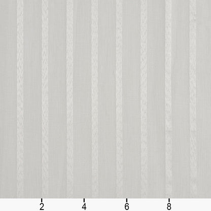 SH10 Stripe Silver Grey & Silver Charlotte Fabrics