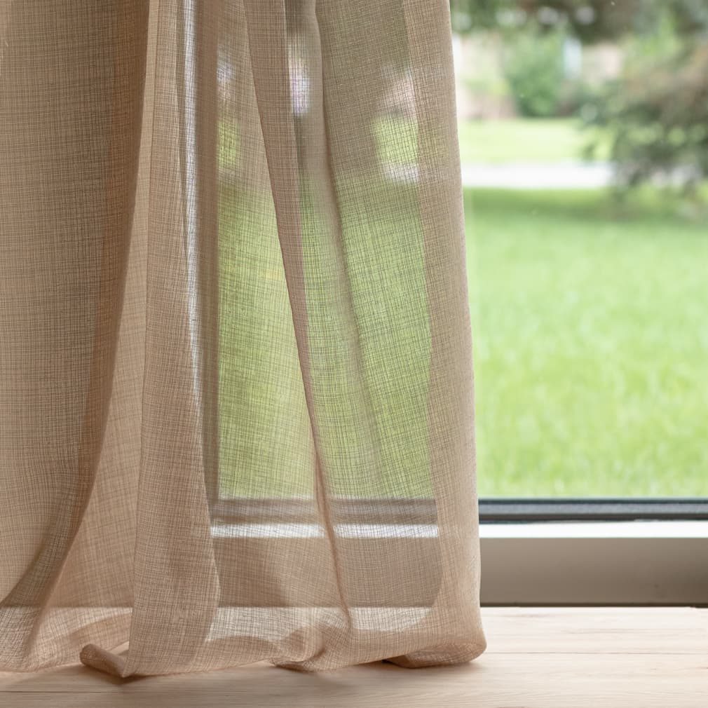 SH110 Plain & Solid Putty Beige & Taupe Charlotte Fabrics