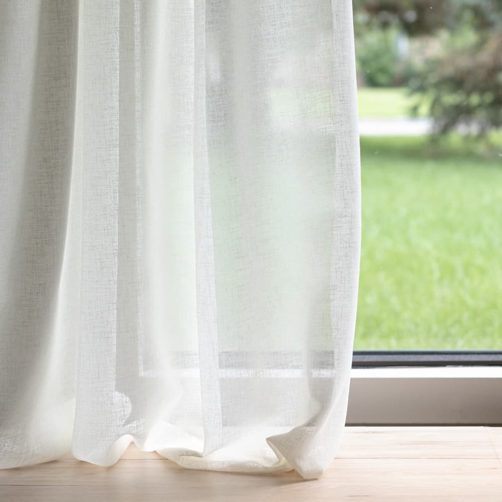 SH132 Plain & Solid Opal White & Ivory Charlotte Fabrics