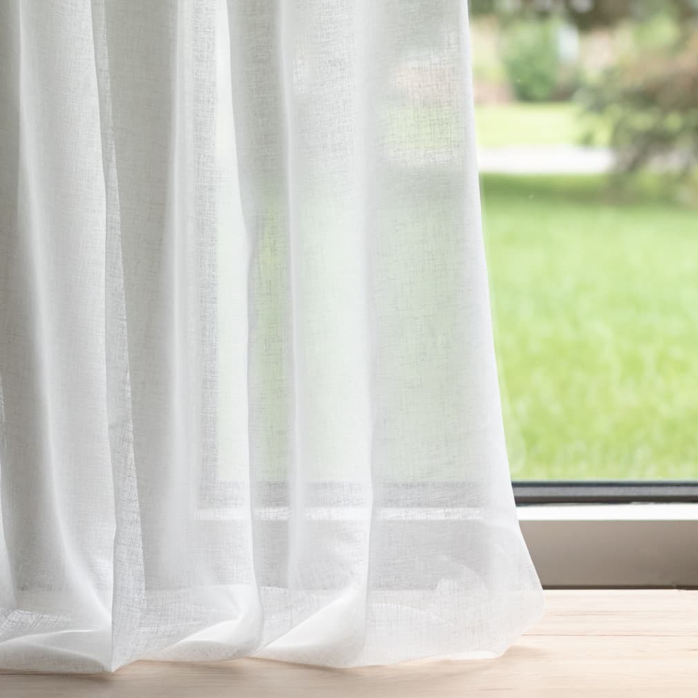 SH135 Plain & Solid Coconut White & Ivory Charlotte Fabrics