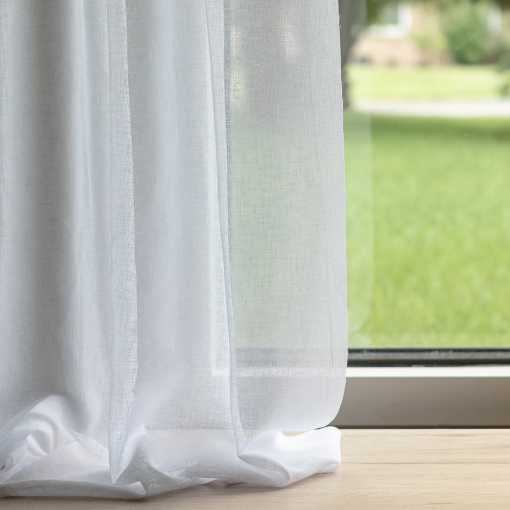 SH141 Plain & Solid Salt White & Ivory Charlotte Fabrics