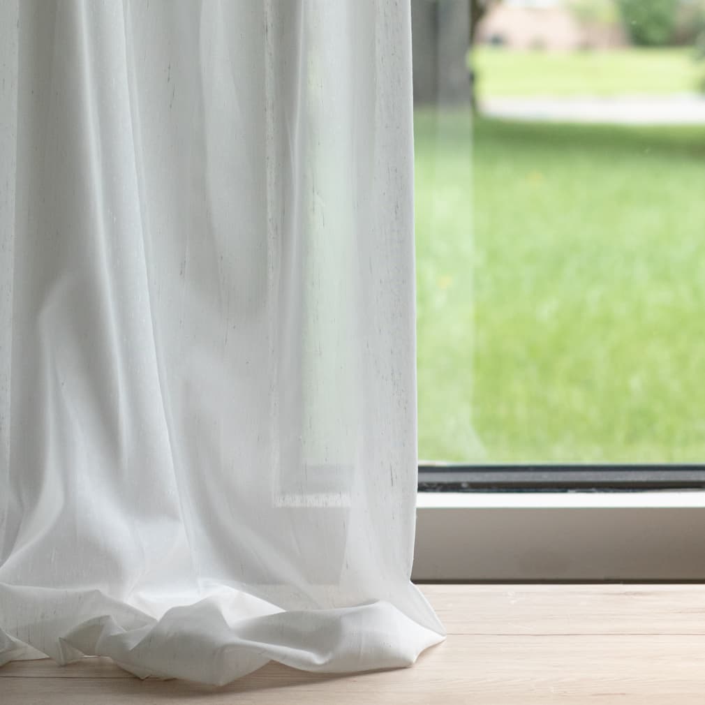 SH143 Plain & Solid Parchment White & Ivory Charlotte Fabrics
