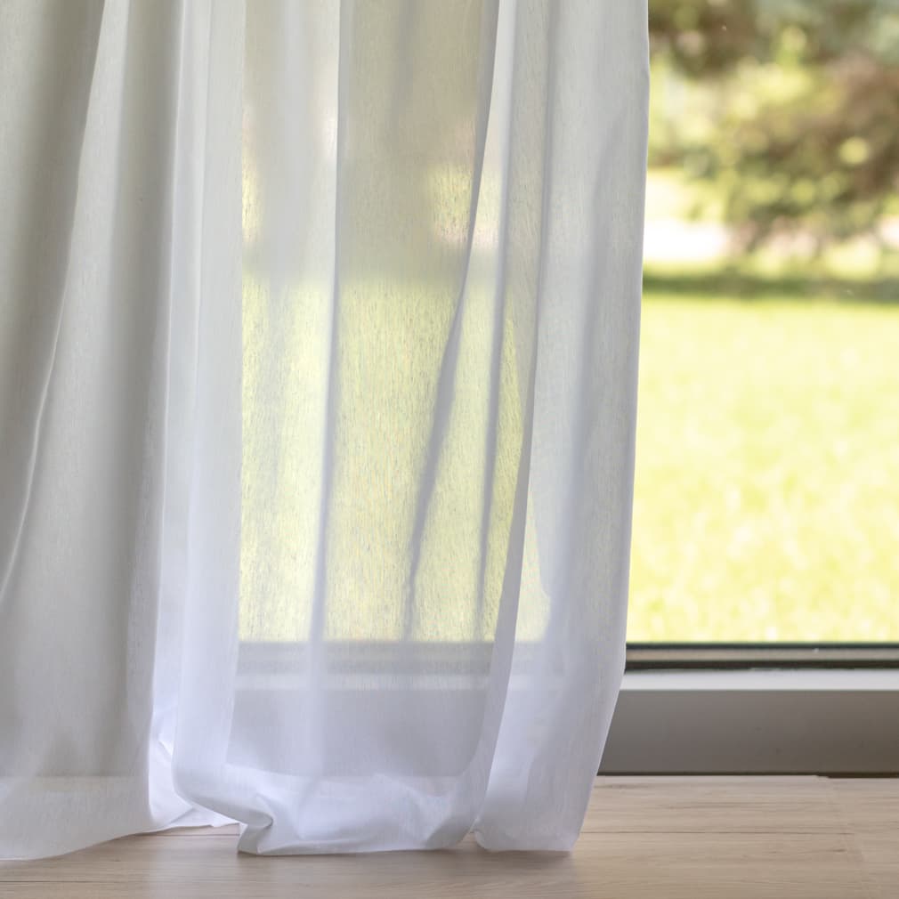 SH149 Plain & Solid Natural White & Ivory Charlotte Fabrics