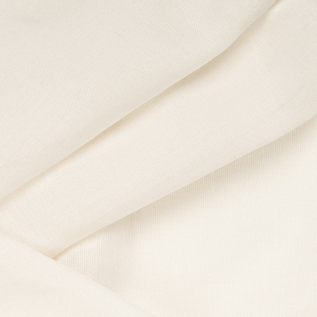 SH157 Plain & Solid Daisy White & Ivory Charlotte Fabrics