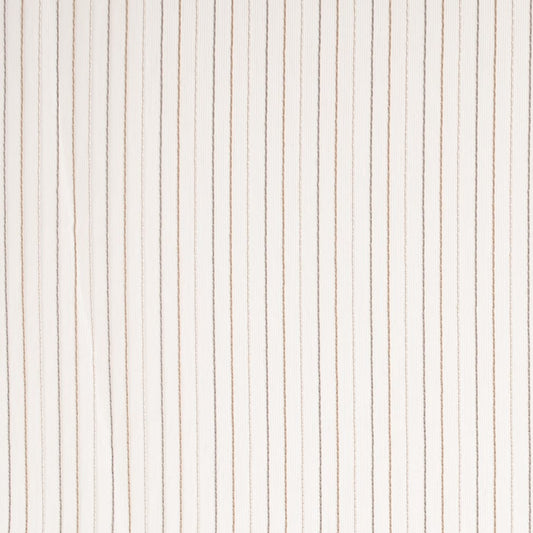 SH160 Stripe Beige & Taupe Charlotte Fabrics Sheer