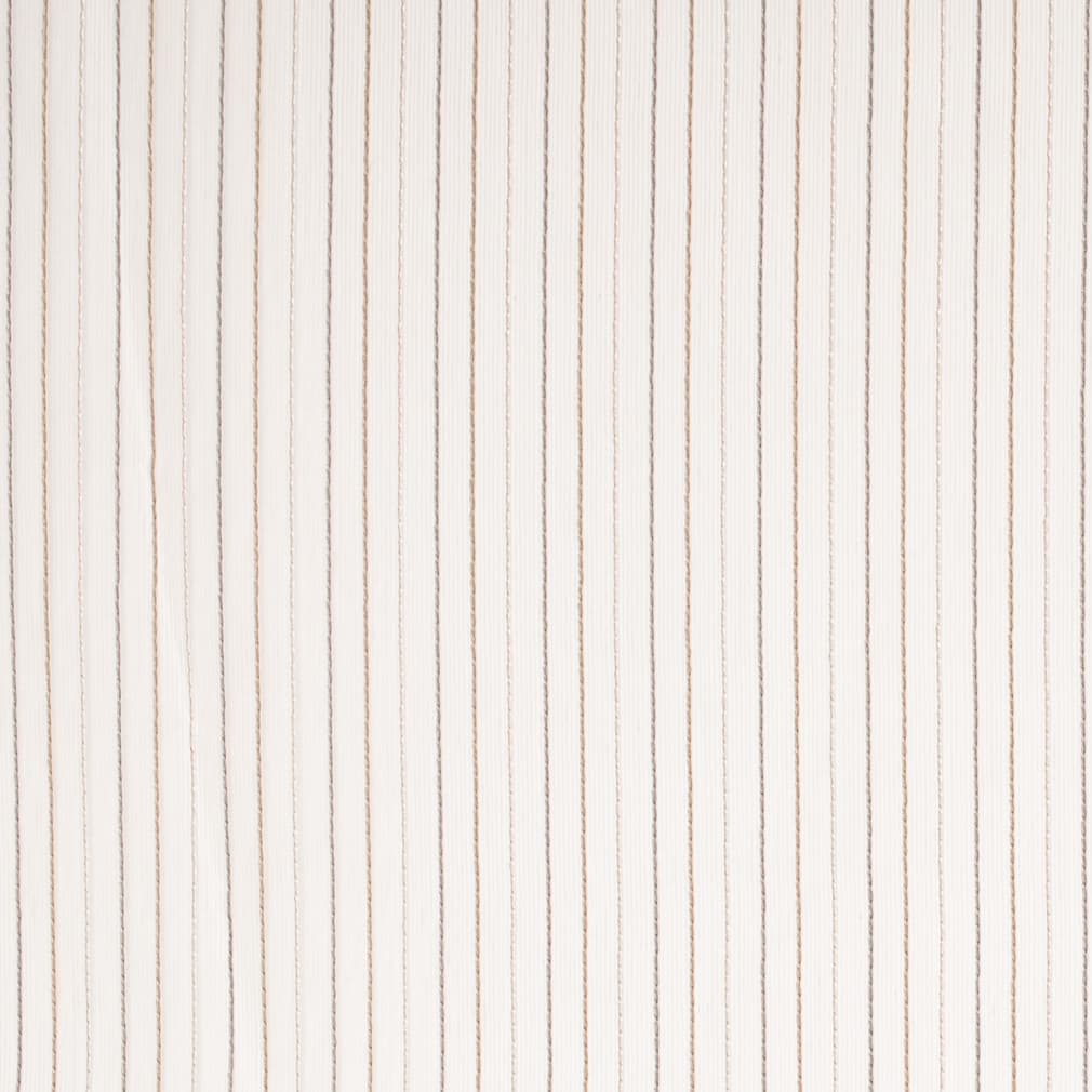 SH160 Stripe Hazelwood Beige & Taupe Charlotte Fabrics