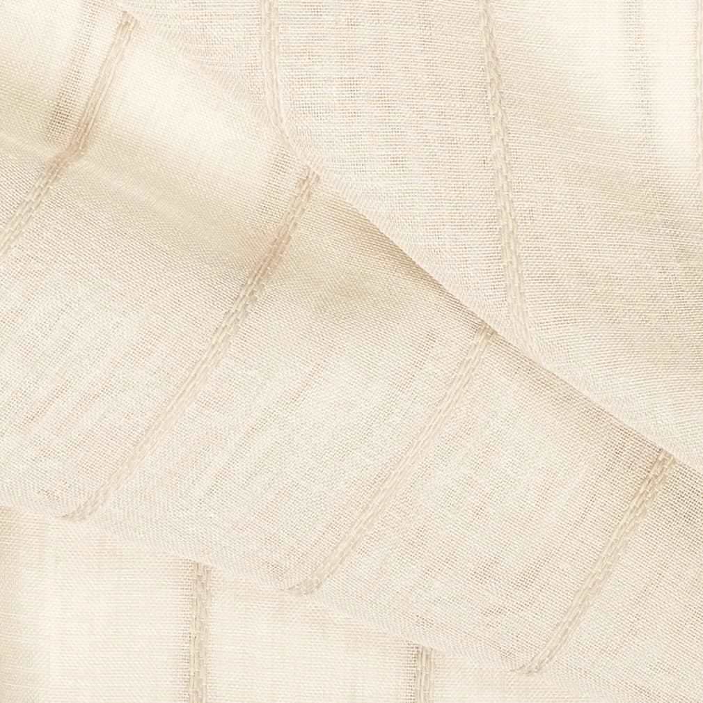 SH165 Stripe Buttermilk Beige & Taupe Charlotte Fabrics