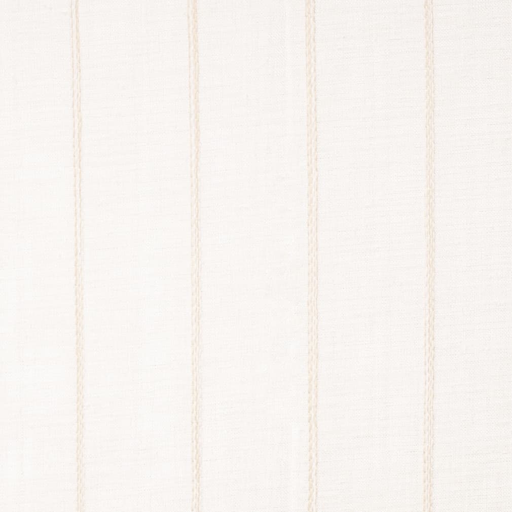 SH166 Stripe White & Ivory Charlotte Fabrics Embroidery,Linen,Sheer