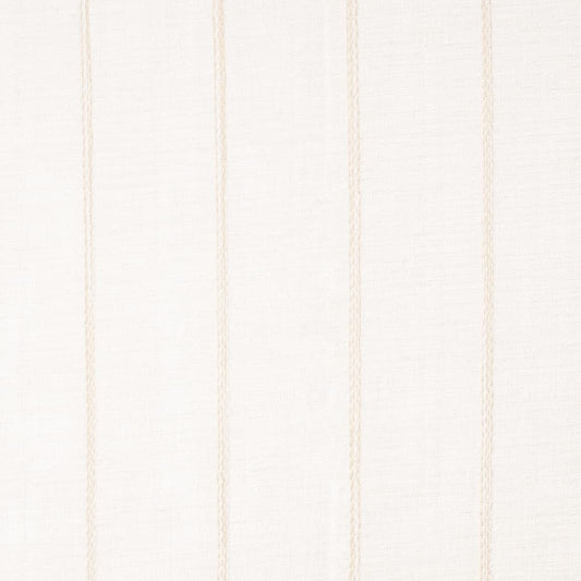 SH166 Stripe White & Ivory Charlotte Fabrics Embroidery,Linen,Sheer