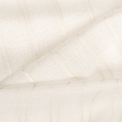 SH166 Stripe Oyster White & Ivory Charlotte Fabrics