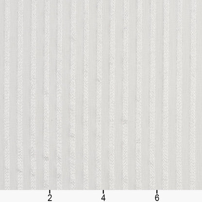 SH24 Small Scale,Stripe Pearl White & Ivory Charlotte Fabrics