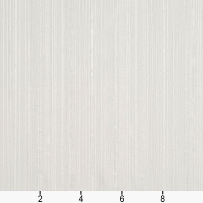 SH48 Stripe Frost White & Ivory Charlotte Fabrics