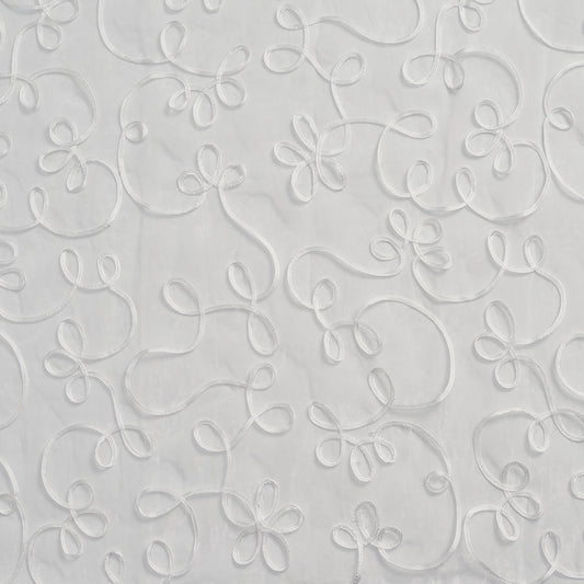 SH62 Abstract & Geometric Winter White & Ivory Charlotte Fabrics
