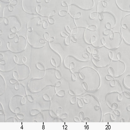 SH62 Abstract & Geometric Winter White & Ivory Charlotte Fabrics