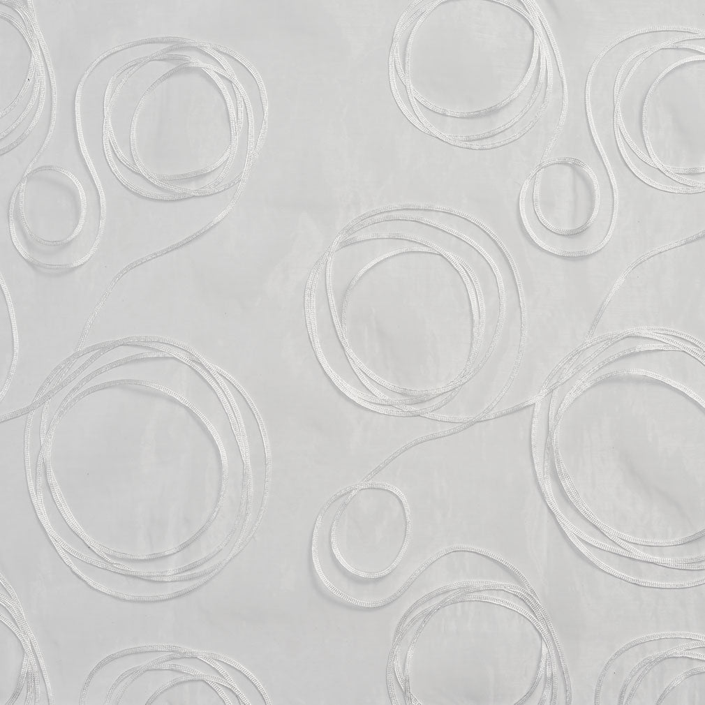 SH78 Abstract & Geometric Pearl White & Ivory Charlotte Fabrics