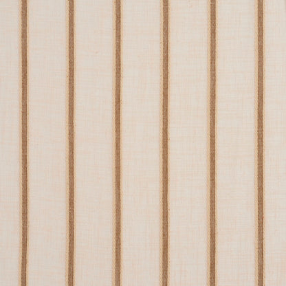 SH83 Stripe Oatmeal Beige & Taupe Charlotte Fabrics
