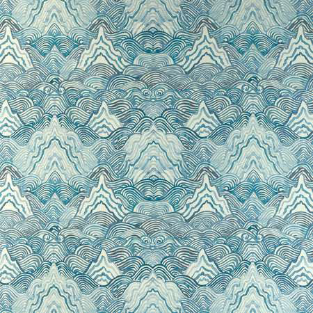 SHANGRI LA-811 SHANGRI LA Noir Kravet Fabric