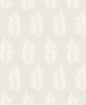 SL80303 Seabrook Designs The Simple Life Wallpaper Pinnate Silhouette Almond