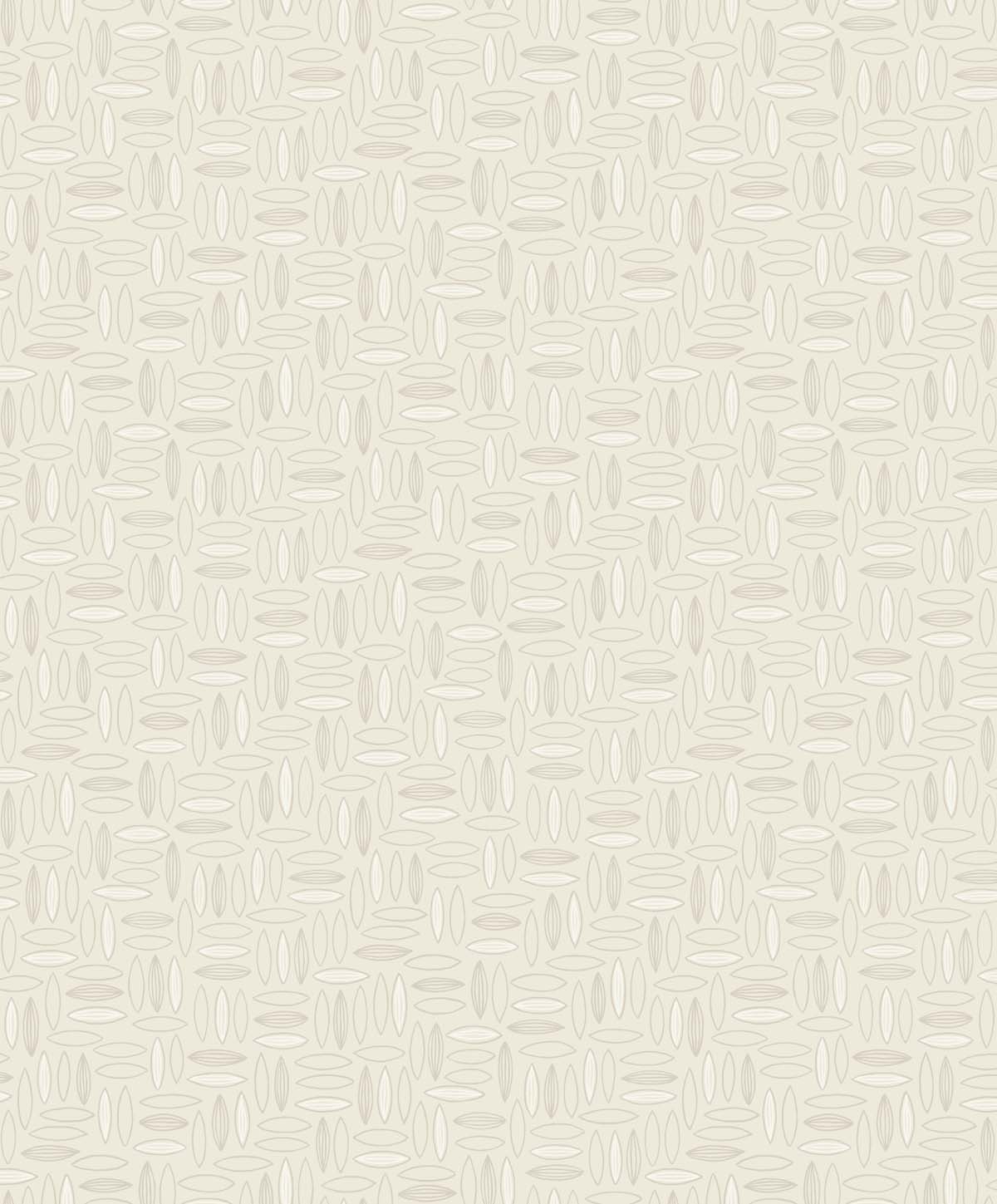 SL80603 Seabrook Designs The Simple Life Wallpaper Pip Geo  Almond Milk