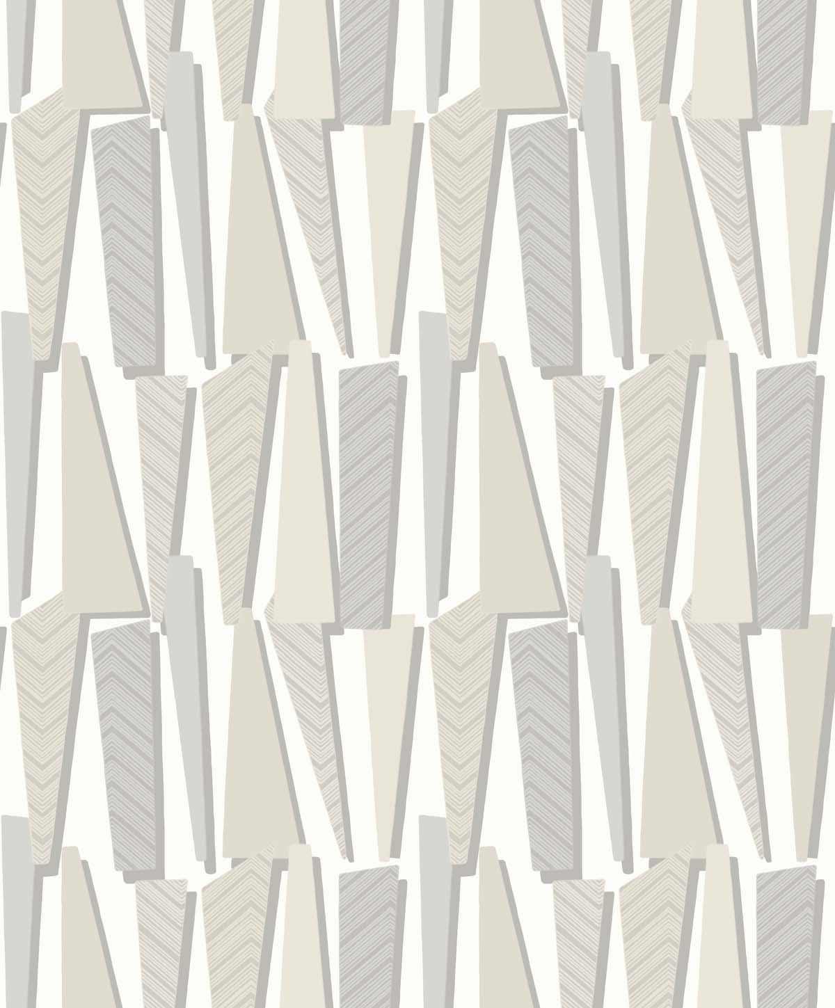 SL80800 Seabrook Designs The Simple Life Wallpaper Geometric Shadows  Linen