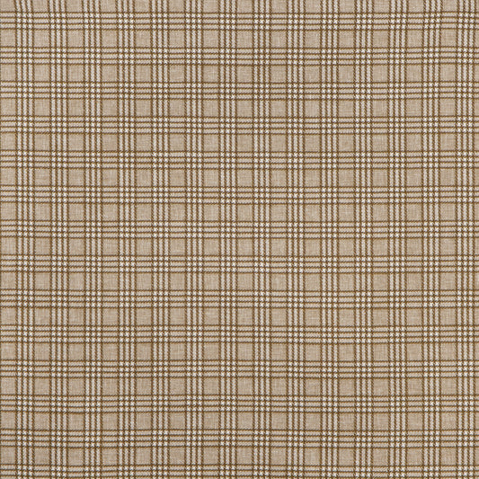 SP2437 Maxwell DRAPERY/MULTI-STRIPE/CHECK # 437 CHESTNUT CT-DRIFTWOOD