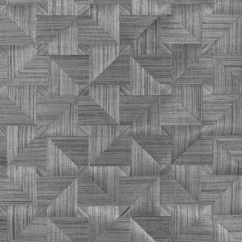 T10342 Thibaut Black Wallpaper