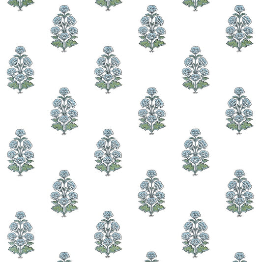 T10521 Thibaut Blue Wallpaper