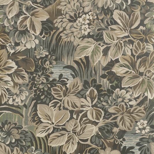 T10532 Thibaut Brown Wallpaper